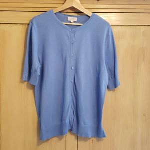 LOFT short sleeve cardigan